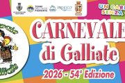 Galliate, il programma del 54° Carnevale 